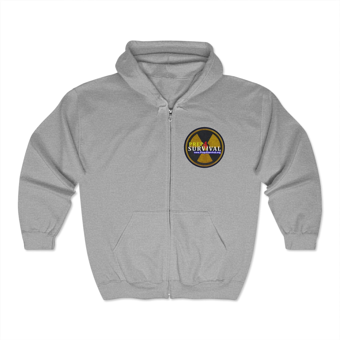 Prep4Survival Unisex Heavy Blend™ Full Zip Hoodie