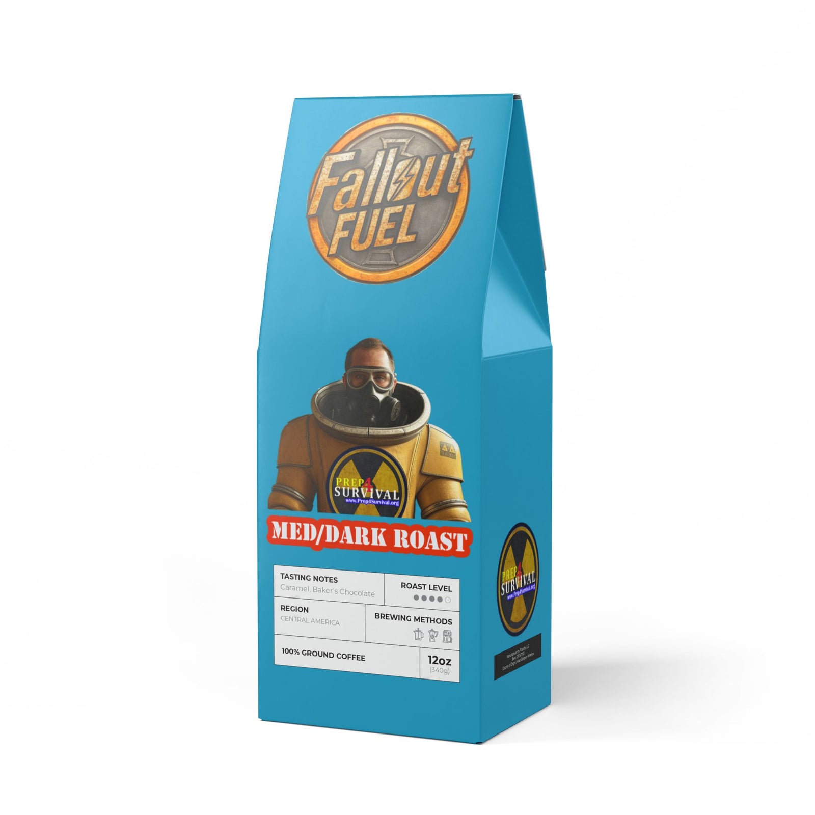 Prep4Survival Fallout Fuel Coffee (Medium-Dark Roast)