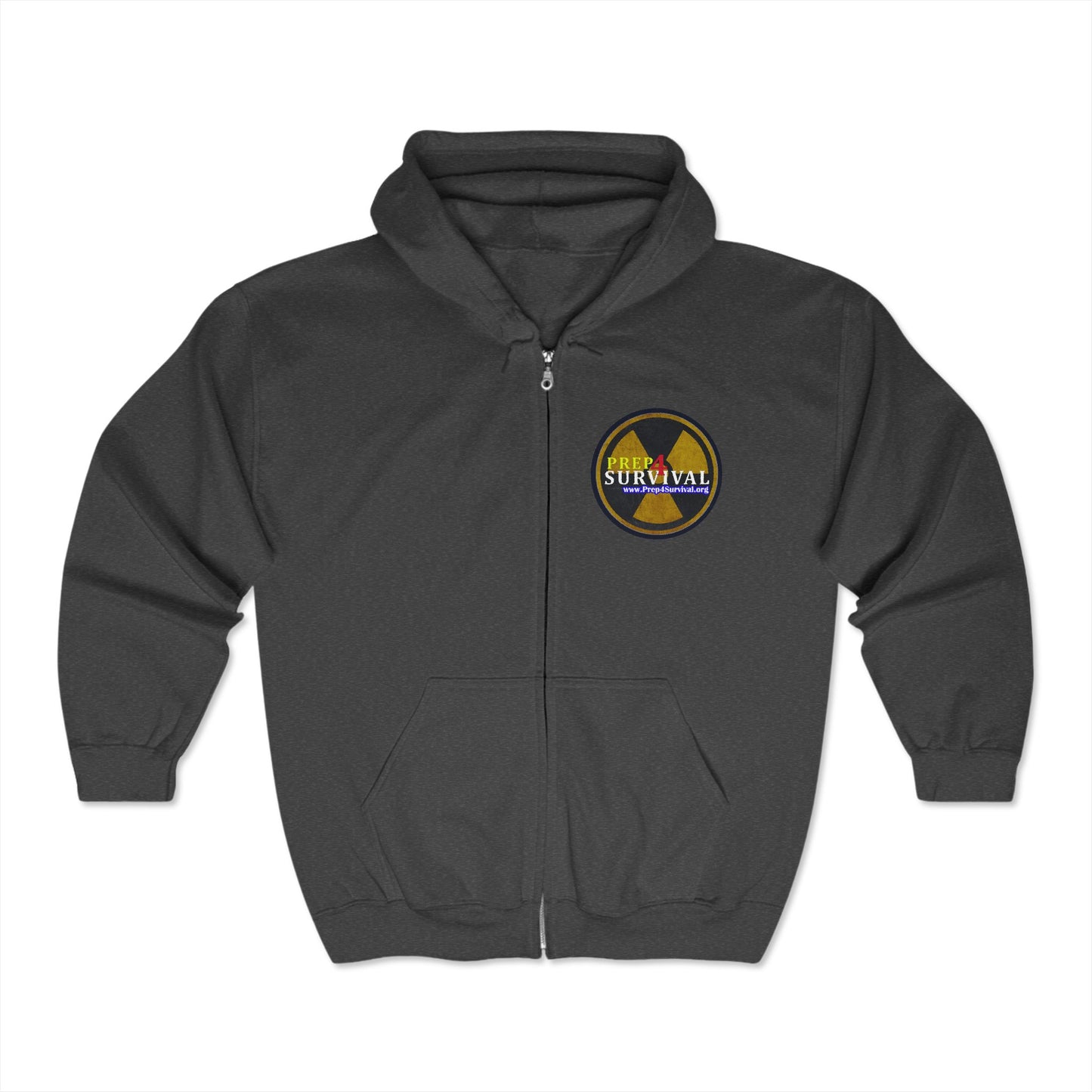 Prep4Survival Unisex Heavy Blend™ Full Zip Hoodie