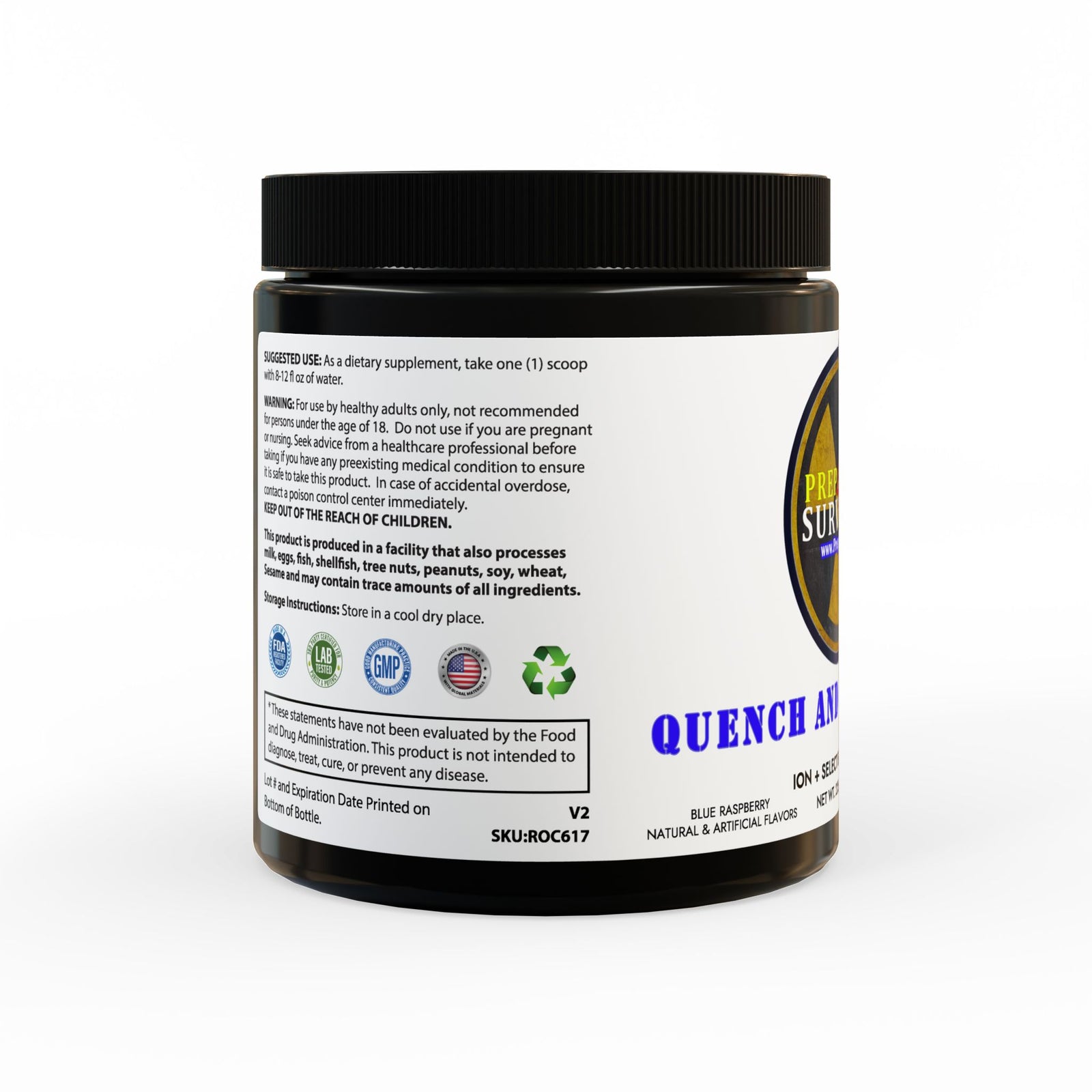 ION + Select Electrolyte Supplement (225g, 7.9oz)