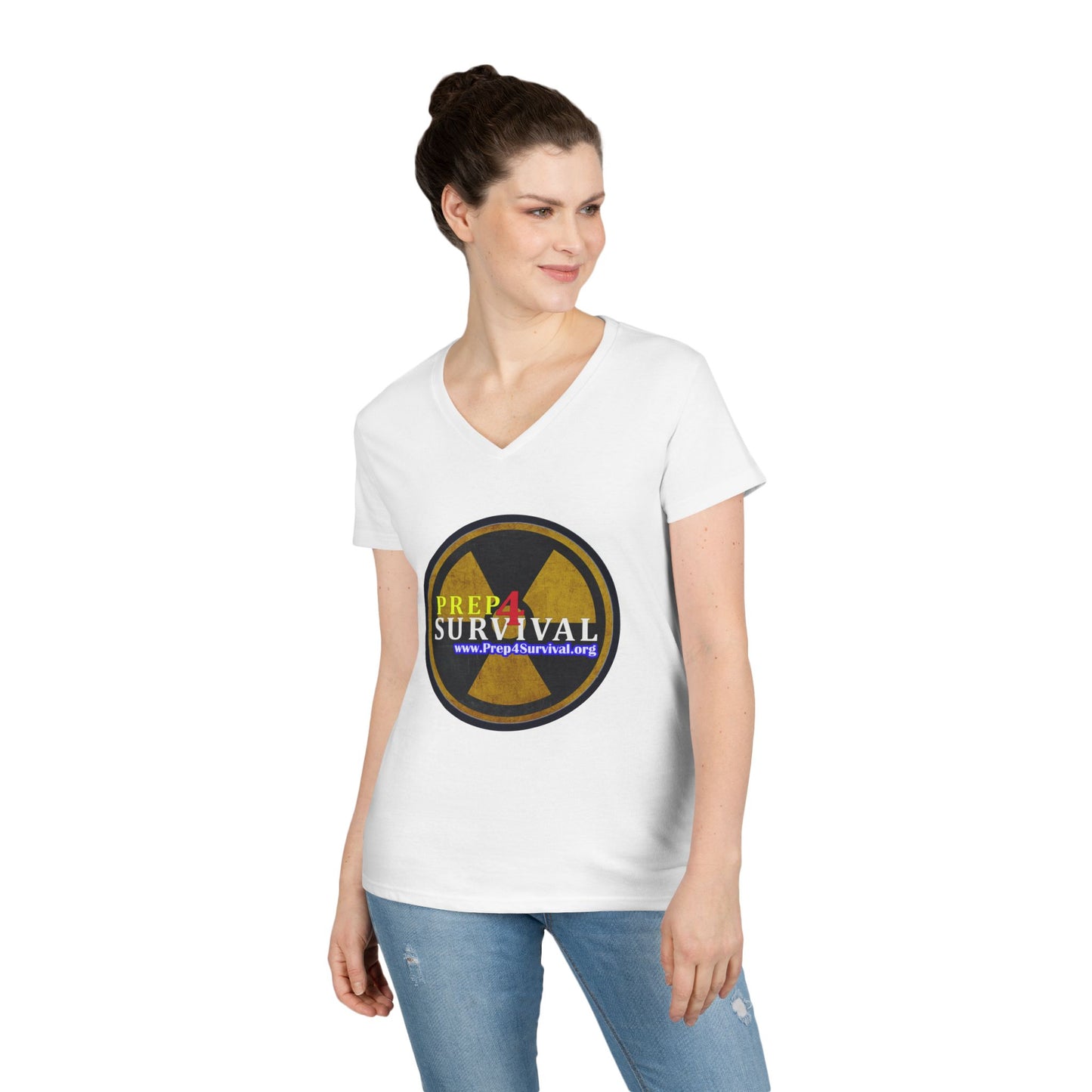 Ladies' V-Neck T-Shirt